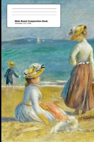Cover of Auguste Renoir Figures on the Beach Composition Notebook