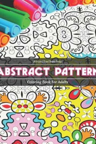 Cover of Abstract Pattern Coloring Book for Adults