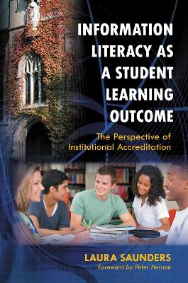 Book cover for Information Literacy as a Student Learning Outcome