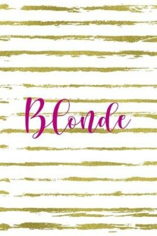 Cover of Blonde