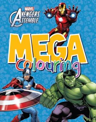Book cover for Marvel Avengers Assemble Mega Colouring
