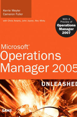 Cover of Microsoft Operations Manager 2005 Unleashed