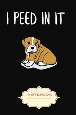 Book cover for I Peed in It