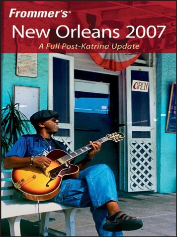 Book cover for Frommer's New Orleans 2007
