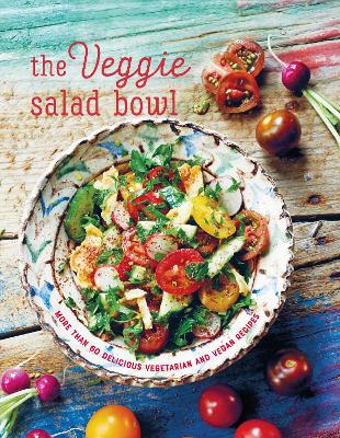 Book cover for The Veggie Salad Bowl