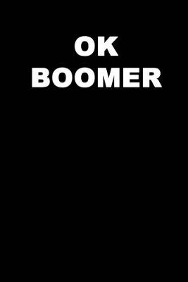 Book cover for Ok Boomer
