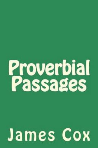 Cover of Proverbial Passages