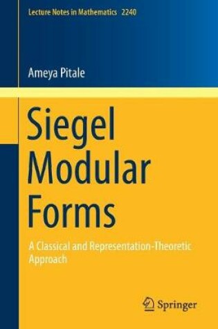 Cover of Siegel Modular Forms