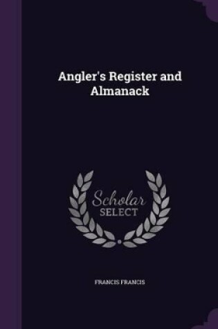 Cover of Angler's Register and Almanack