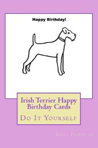 Cover of Irish Terrier Happy Birthday Cards