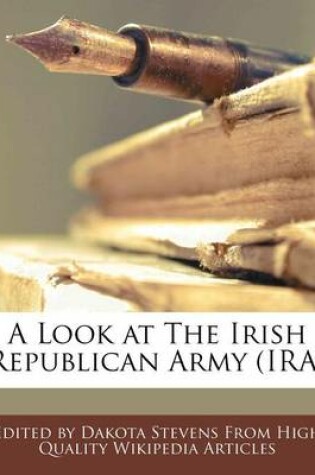 Cover of A Look at the Irish Republican Army (IRA)