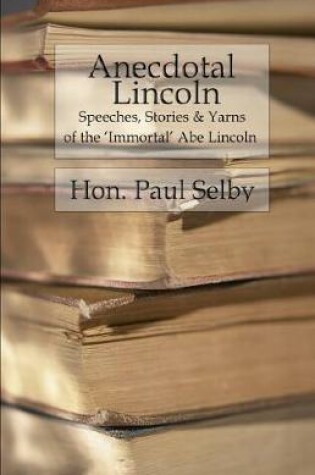 Cover of Anecdotal Lincoln