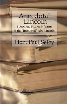 Book cover for Anecdotal Lincoln