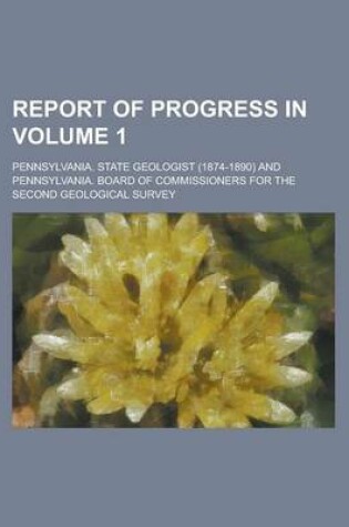 Cover of Report of Progress in Volume 1