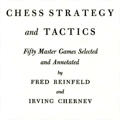 Book cover for Chess Strategy and Tactics