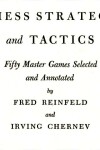 Book cover for Chess Strategy and Tactics