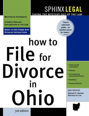 Cover of How to File for Divorce in Ohio, 3e