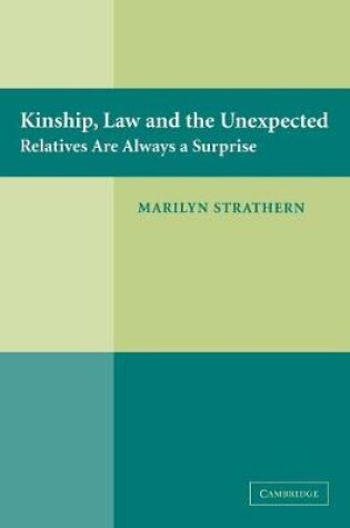 Cover of Kinship, Law and the Unexpected