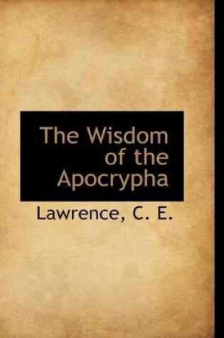 Cover of The Wisdom of the Apocrypha