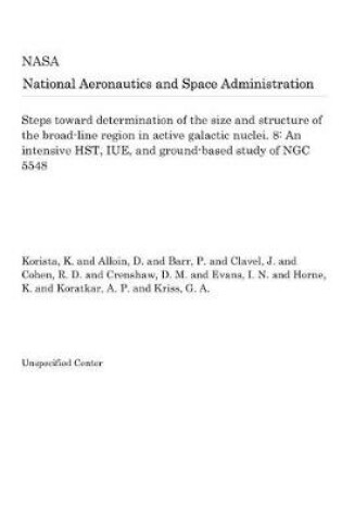 Cover of Steps Toward Determination of the Size and Structure of the Broad-Line Region in Active Galactic Nuclei. 8