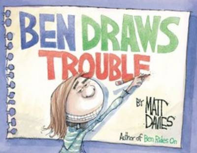 Book cover for Ben Draws Trouble