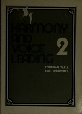 Book cover for Harmony and Voice Leading