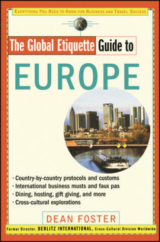 Cover of The Global Etiquette Guide to Europe