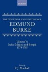Book cover for The Writings and Speeches of Edmund Burke: Volume V: India: Madras and Bengal 1774-1785