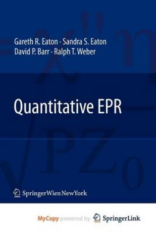 Cover of Quantitative EPR