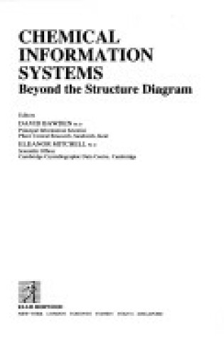 Cover of Chemical Information Systems