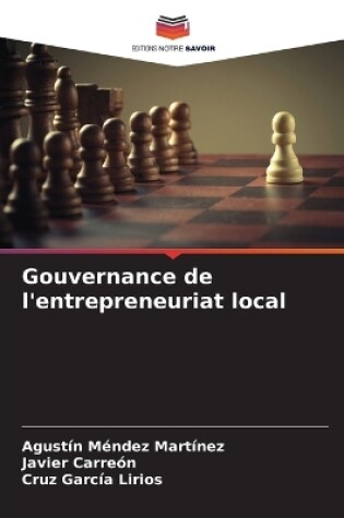 Cover of Gouvernance de l'entrepreneuriat local