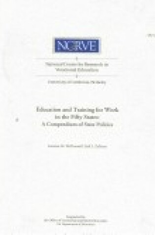 Cover of Education and Training for Work : Policy Instrumen