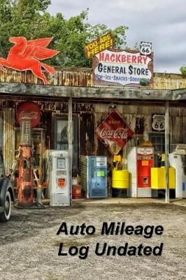 Book cover for Auto Mileage Log Undated