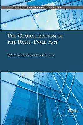 Book cover for The Globalization of the Bayh–Dole Act