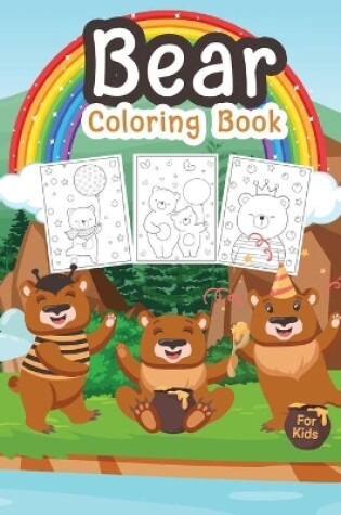 Cover of Bear Coloring Book for Kids