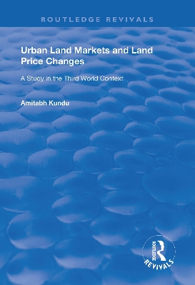 Cover of Urban Land Markets and Land Price Changes