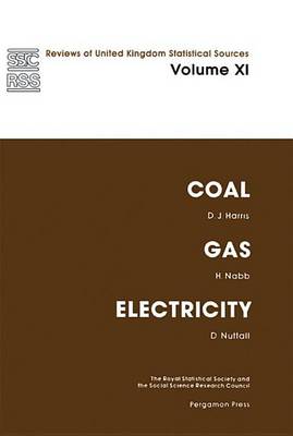 Book cover for Coal, Gas and Electricity