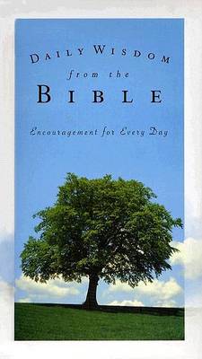 Book cover for Daily Wisdom from the Bible