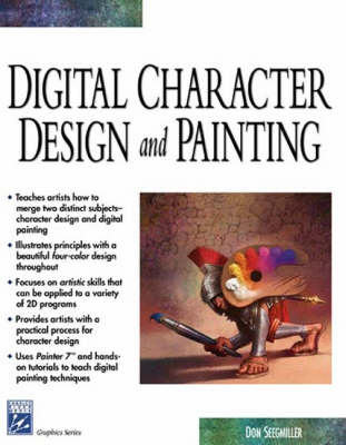 Book cover for Digital Character Design and Painting