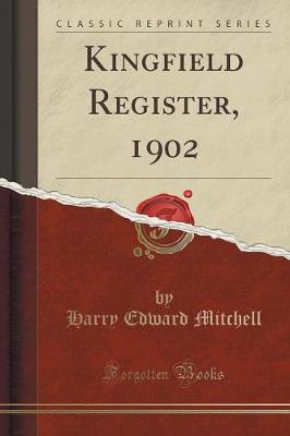 Book cover for Kingfield Register, 1902 (Classic Reprint)