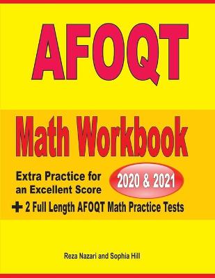 Book cover for AFOQT Math Workbook 2020 & 2021