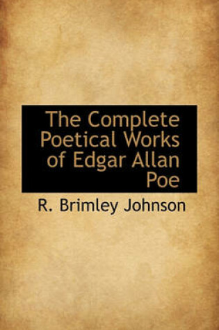 Cover of The Complete Poetical Works of Edgar Allan Poe