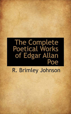 Book cover for The Complete Poetical Works of Edgar Allan Poe