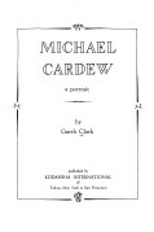 Cover of Michael Cardew