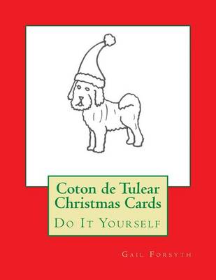 Book cover for Coton de Tulear Christmas Cards