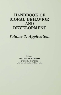 Book cover for Handbook of Moral Behavior and Development