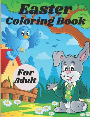 Book cover for Easter Coloring Book For Adult