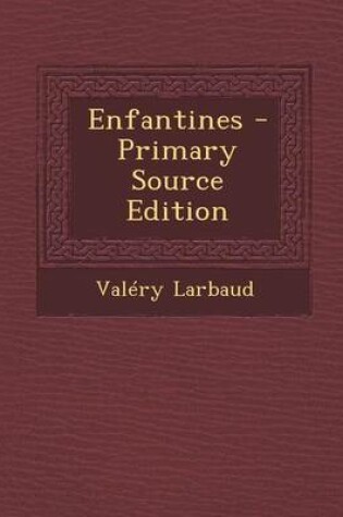 Cover of Enfantines