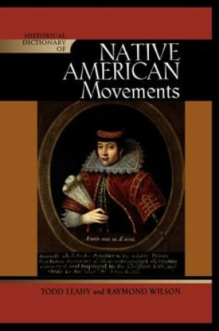 Cover of Historical Dictionary of Native American Movements