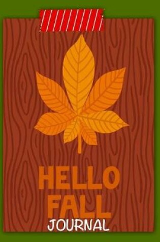 Cover of Hello Fall Journal